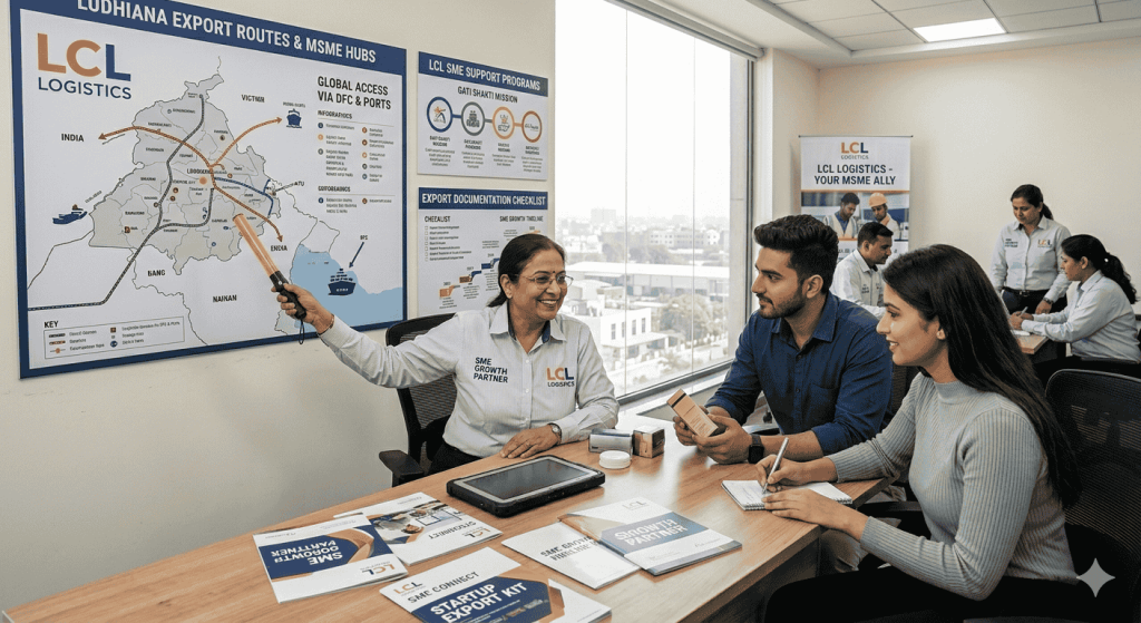 Logistics Assistance for SMEs in India